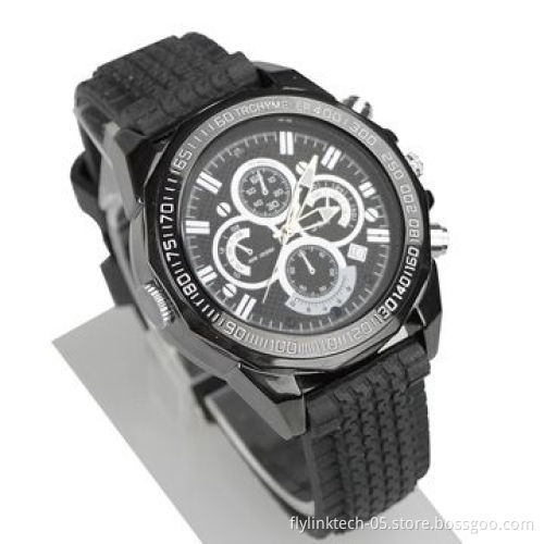 HD Night-vision Spy Watch, 3.7V High-capacity Lithium, Elegant Design and Easy to Operate